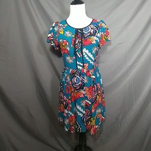 Express floral dress, size 6